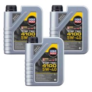 Liqui Moly Top Tec 4100 5w40 3 Litri 9510 Olio Motore Benzina E Diesel