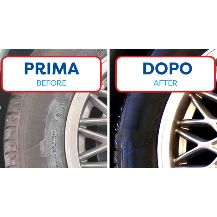 RINNOVA_5-PEZZI.jpg Sia 8548 Nero Gomme Lucidante Spray Per Pneumatici. Protegge E Ravviva Il Colore Dei Pneumatici Preservandol