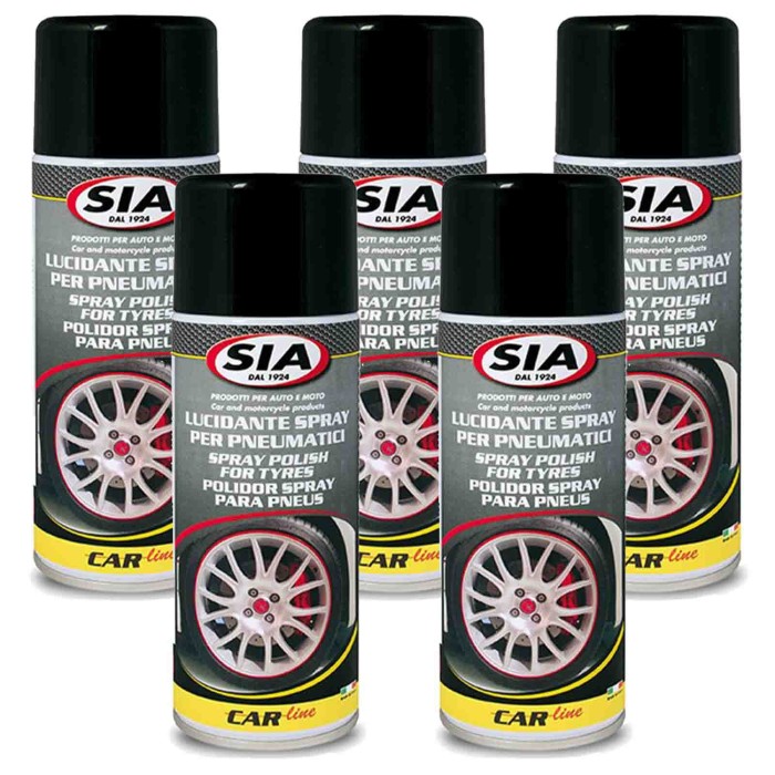 RINNOVA-PNEUMATICI_2.jpg Sia 8548 Nero Gomme Lucidante Spray Per Pneumatici. Protegge E Ravviva Il Colore Dei Pneumatici Preserv
