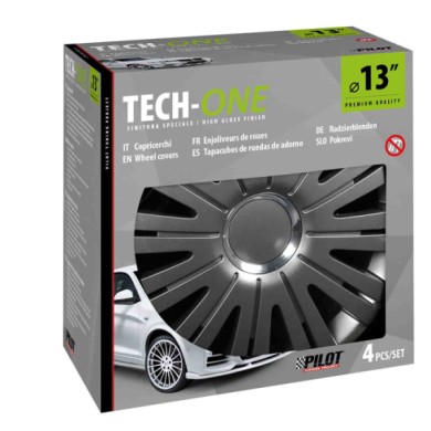 31560-C-01.JPG Active Grafite Set 4 Copricerchi Ø 13" Copricerchi 4 Pz Verniciati Tech One Copricerchi