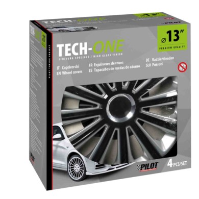 31590-C-01.JPG Trend Dc Rc Set 4 Copricerchi Ø 13" Copricerchi 4 Pz Verniciati Tech One Copricerchi