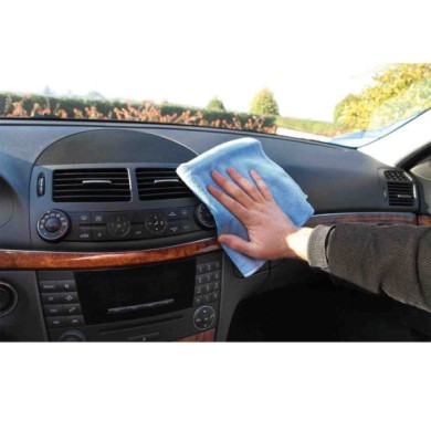 37710-A-01.JPG Pro Clean 40x40 Cm Panno Antipolvere Tessuto Ritorto Panni Lavaggio