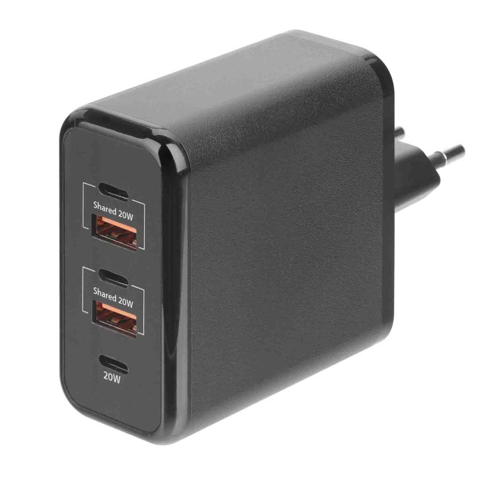 38720-S-02.JPG Multipower Caricabatteria Da Rete Con 5 Porte Usb Pd/qc 3.0 60w 100/230v Caricabatteria Usb 100/230v