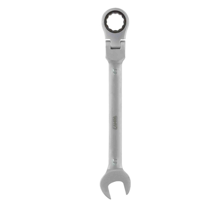 59560-S-02.JPG Chiave Combinata Con Cricchetto Snodato 17 Mm Chiavi Di Serraggio Utensili