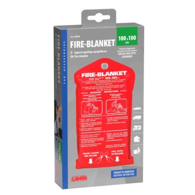 68065-C-01.JPG Coperta Ignifuga Spegnifuoco 100x100 Cm Soccorso Soccorso