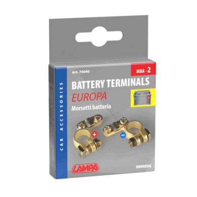 70040-S-01.JPG Coppia Morsetti Batteria Modello Europa Morsetti Batteria Accessori Per Batteria