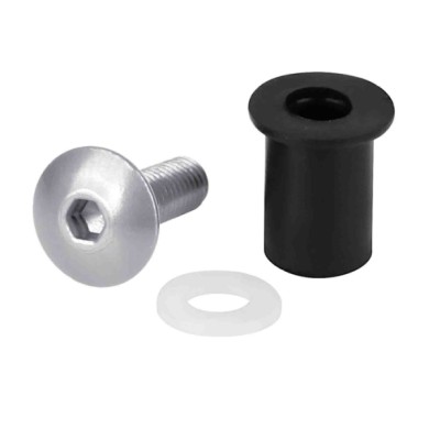 91650-S-02.JPG Screen Fit Kits Kit Dadi Gommati Con Viti E Rondelle (5 Ma) 10 Pz Argento Decorazioni Decorazioni