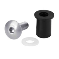 91650-S-02.JPG Screen Fit Kits Kit Dadi Gommati Con Viti E Rondelle (5 Ma) 10 Pz Argento Decorazioni Decorazioni