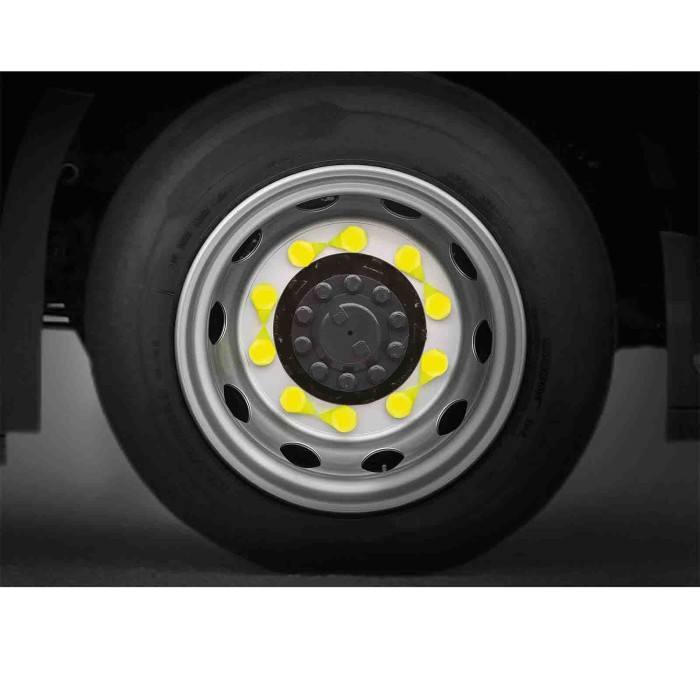 97620-S-01.JPG Indicatori Di Movimento Per Dadi Ruote Set 20 Pz Ø 32 Mm Sicurezza