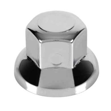 97970-S-02.JPG Boater Set 10 Copribulloni Testa Piatta In Acciaio Inox Ø 32 Mm Cromo Boater Chrome Copribulloni Camion