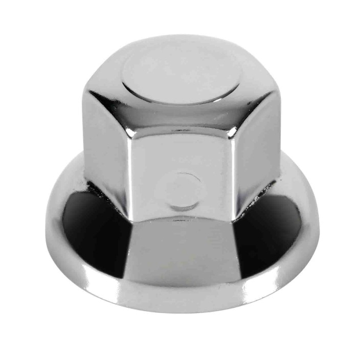 97970-S-02.JPG Boater Set 10 Copribulloni Testa Piatta In Acciaio Inox Ø 32 Mm Cromo Boater Chrome Copribulloni Camion