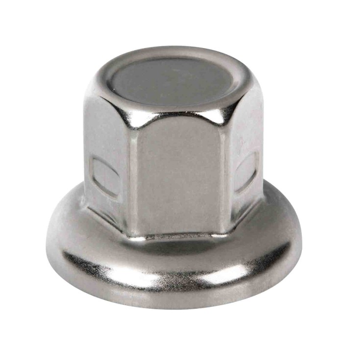 98030-D-01.JPG American Set 40 Copribulloni Testa Piatta In Acciaio Inox Ø 33 Mm American Copribulloni Camion