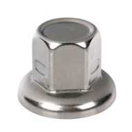 American Set 40 Copribulloni Testa Piatta In Acciaio Inox Ø 33 Mm American Copribulloni Camion