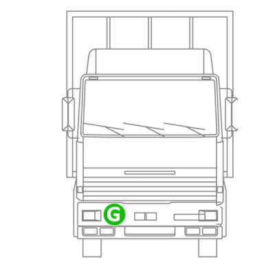 98450-S-01.JPG Contrassegno Adesivo G Veicolo Silenzioso Contrassegni Targhe E Contrassegni