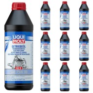 LIQUI MOLY 3658 OLIO SPECIFICO PER CAMBIO MANUALE O AUTOMATICO 75W80 AD ALTE PRESTAZIONI. CONFEZIONE 10 PEZZI
