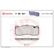 P06041_2.JPG Kit pastiglie freno, Freno a disco P 06 041 BREMBO per BMW MINI