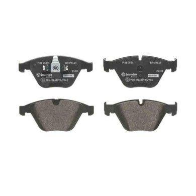 P06055X_1.JPG Kit pastiglie freno, Freno a disco P 06 055X BREMBO per BMW