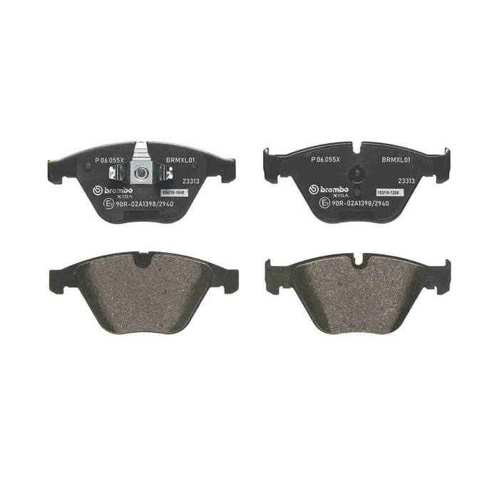 P06055X_1.JPG Kit pastiglie freno, Freno a disco P 06 055X BREMBO per BMW