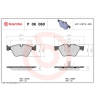 P06060_2.JPG Kit pastiglie freno, Freno a disco P 06 060 BREMBO per BMW