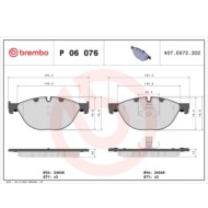 P06076_2.JPG Kit pastiglie freno, Freno a disco P 06 076 BREMBO per BMW