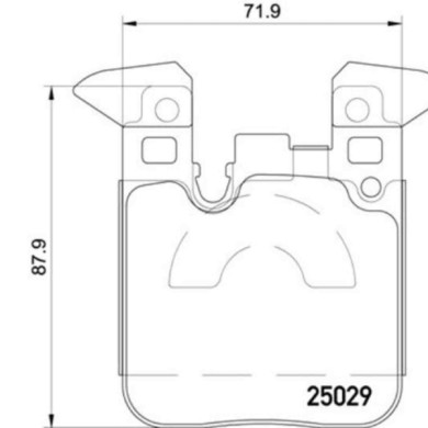 P06087_2.JPG Kit pastiglie freno, Freno a disco P 06 087 BREMBO per BMW