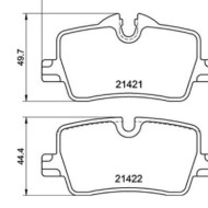 P06113_2.JPG Kit pastiglie freno, Freno a disco P 06 113 BREMBO per BMW