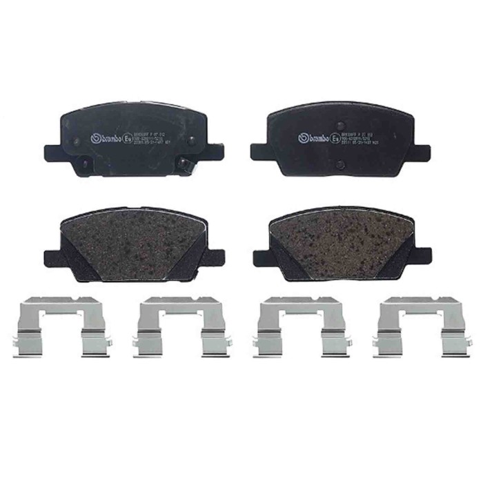 P07012_1.JPG Kit pastiglie freno, Freno a disco P 07 012 BREMBO per OPEL