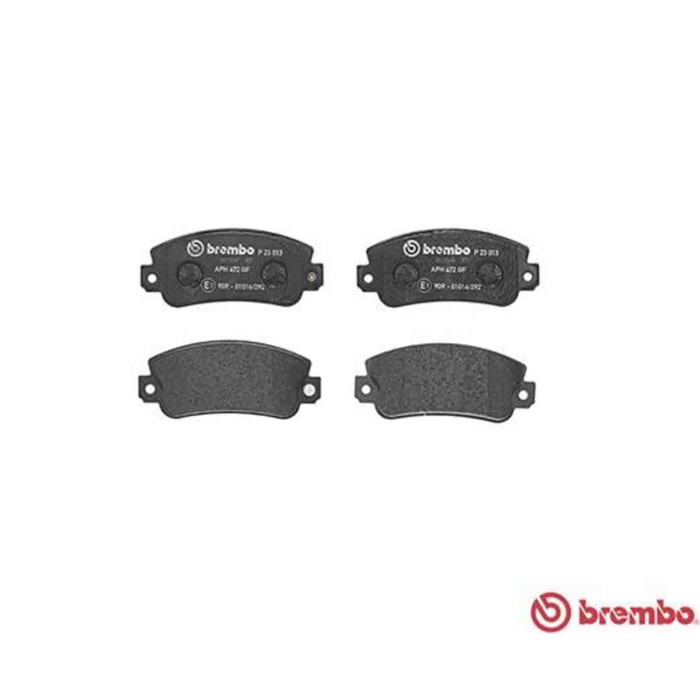 P23013_1.JPG Kit pastiglie freno, Freno a disco P 23 013 BREMBO per FIAT SEAT LANCIA