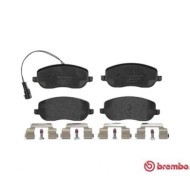 Kit pastiglie freno, Freno a disco P 23 100 BREMBO per FIAT