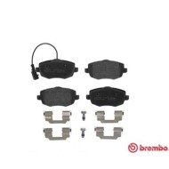 Kit pastiglie freno, Freno a disco P 23 128 BREMBO per LANCIA