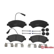 Kit pastiglie freno, Freno a disco P 23 136 BREMBO per PEUGEOT CITROEN OPEL FIAT