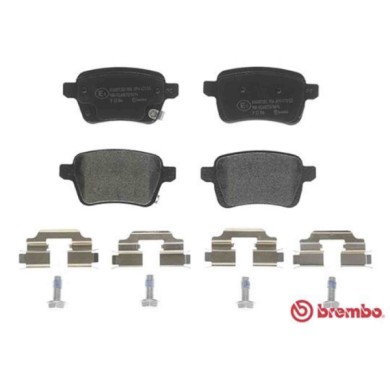 P23156_1.JPG Kit pastiglie freno, Freno a disco P 23 156 BREMBO per FIAT