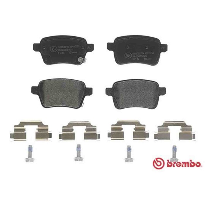 P23156_1.JPG Kit pastiglie freno, Freno a disco P 23 156 BREMBO per FIAT