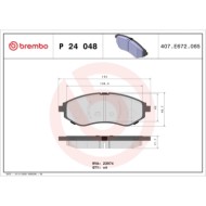 P24048_2.JPG Kit pastiglie freno, Freno a disco P 24 048 BREMBO per CHEVROLET DAEWOO