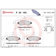 P24153_2.JPG Kit pastiglie freno, Freno a disco P 24 153 BREMBO per VW FORD