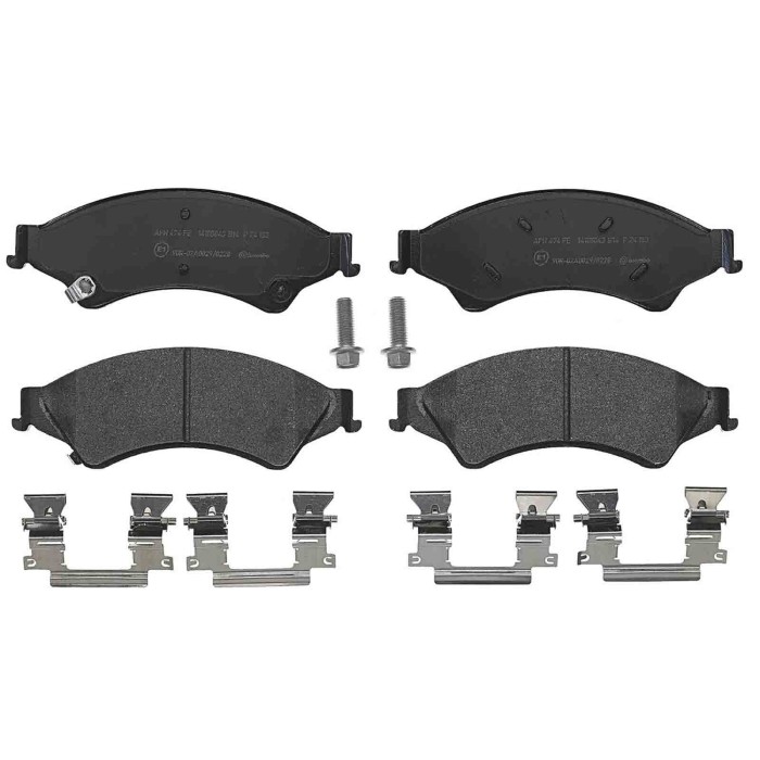 P24153_1.JPG Kit pastiglie freno, Freno a disco P 24 153 BREMBO per VW FORD
