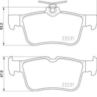 P24175_2.JPG Kit pastiglie freno, Freno a disco P 24 175 BREMBO per FORD