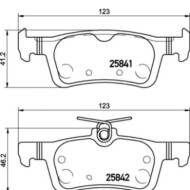 P24204_2.JPG Kit pastiglie freno, Freno a disco P 24 204 BREMBO per FORD