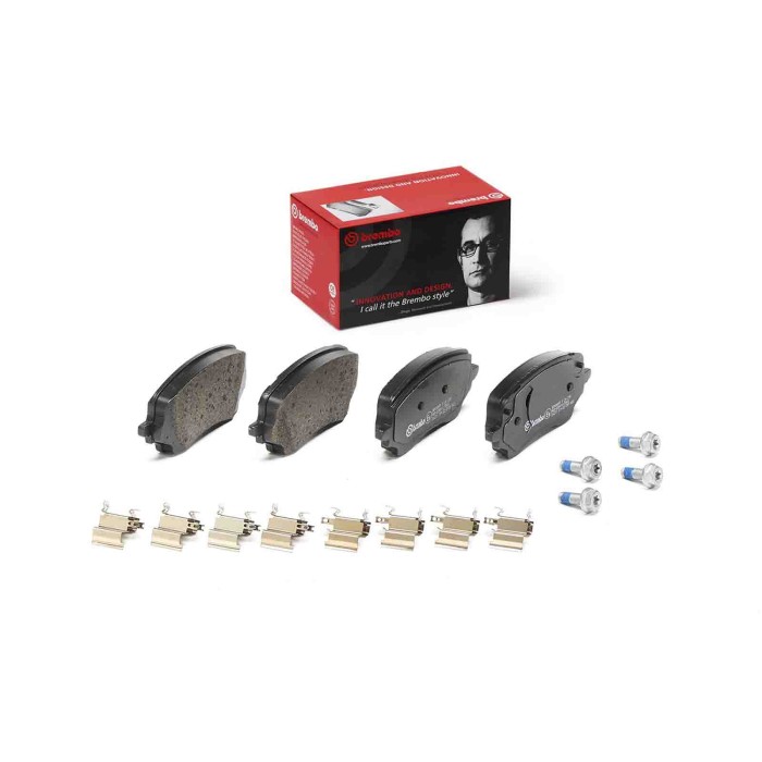P24236_1.JPG Kit pastiglie freno, Freno a disco P 24 236 BREMBO per FORD