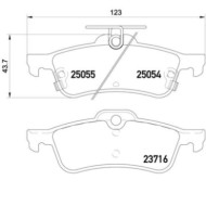 P28070_2.JPG Kit pastiglie freno, Freno a disco P 28 070 BREMBO per HONDA