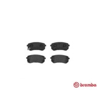 Kit pastiglie freno, Freno a disco P 30 033 BREMBO per HYUNDAI KIA