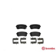 Kit pastiglie freno, Freno a disco P 30 051 BREMBO per HYUNDAI KIA