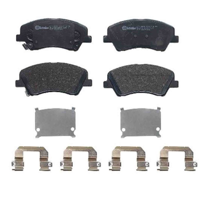 P30098_1.JPG Kit pastiglie freno, Freno a disco P 30 098 BREMBO per HYUNDAI KIA