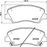 P30122_2.JPG Kit pastiglie freno, Freno a disco P 30 122 BREMBO per HYUNDAI KIA