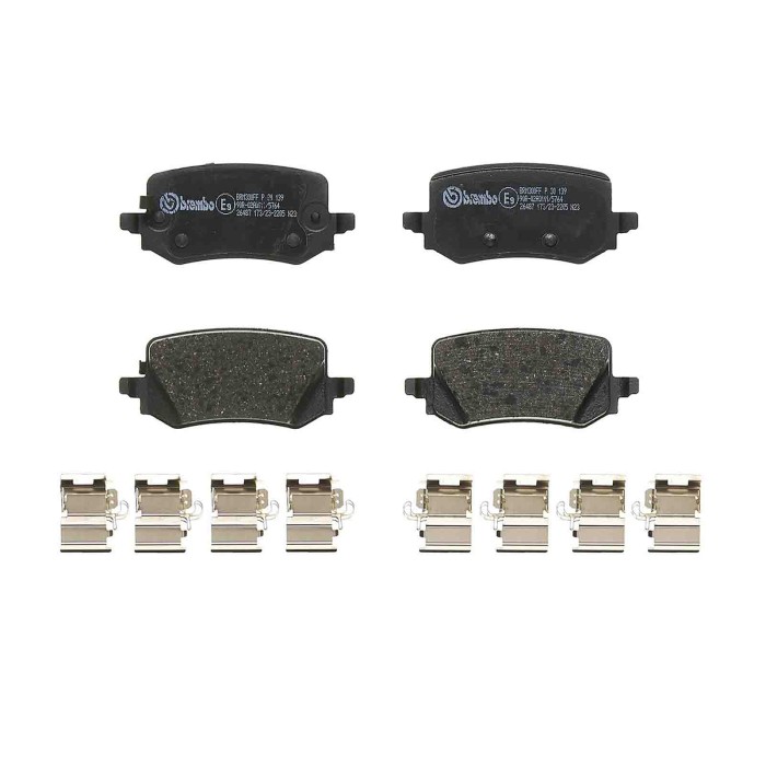 P30139_1.JPG Kit pastiglie freno, Freno a disco P 30 139 BREMBO per HYUNDAI KIA
