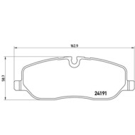 P44014_2.JPG Kit pastiglie freno, Freno a disco P 44 014 BREMBO per LAND ROVER