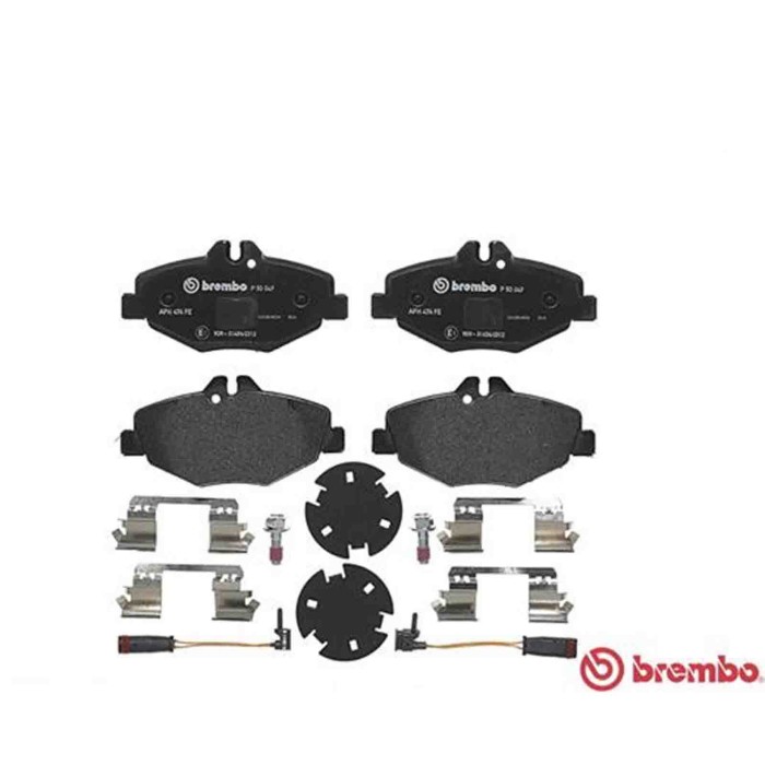 P50049_1.JPG Kit pastiglie freno, Freno a disco P 50 049 BREMBO per MERCEDES-BENZ