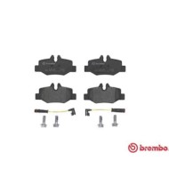 Kit pastiglie freno, Freno a disco P 50 051 BREMBO per MERCEDES-BENZ