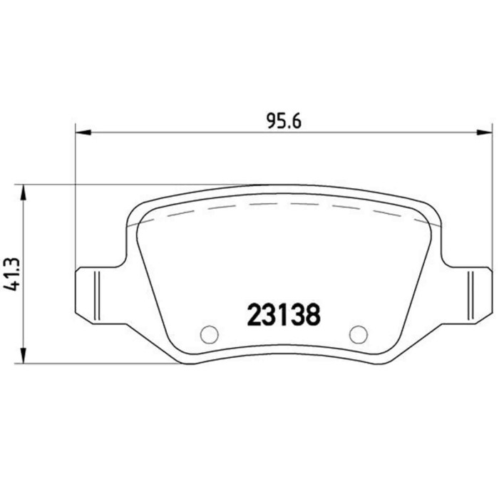 P50058_2.JPG Kit pastiglie freno, Freno a disco P 50 058 BREMBO per MERCEDES-BENZ