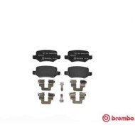 Kit pastiglie freno, Freno a disco P 50 058 BREMBO per MERCEDES-BENZ